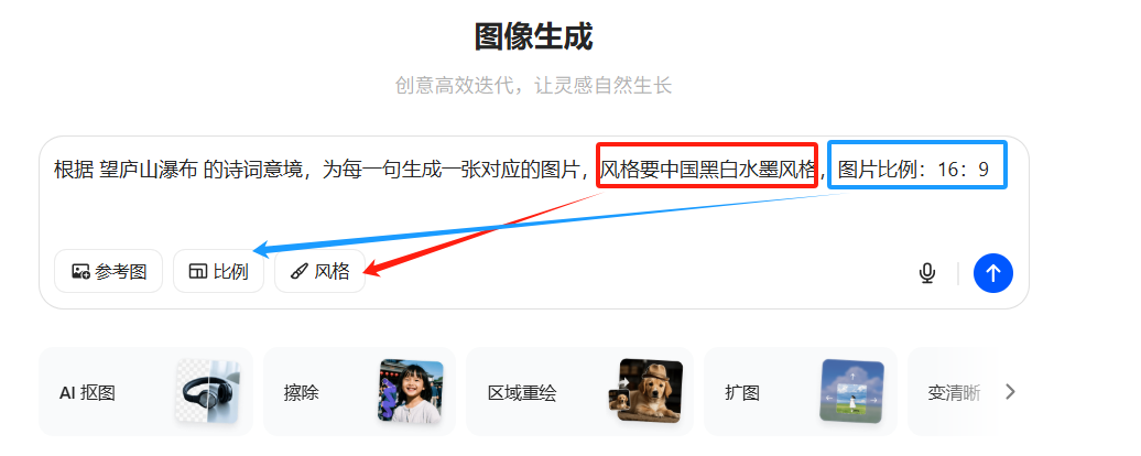 风格和比例控制